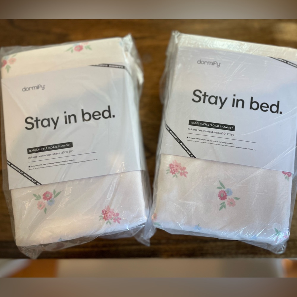 Dormify Isabel ruffle sham sets